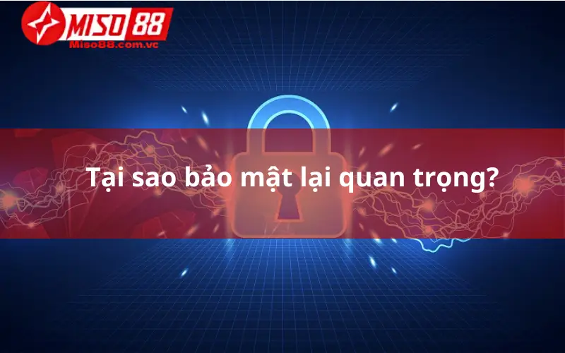 Tại sao bảo mật lại quan trọng?